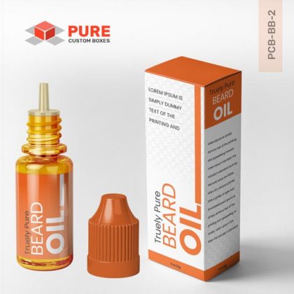 Wholesale Custom Beard Oil Boxes