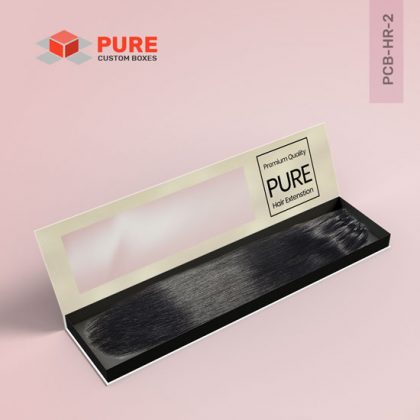 Custom Hair Extension Packaging Boxes Wholesale