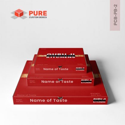 Custom Printed Pizza Packaging Boxes