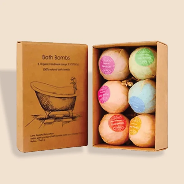Custom Bath Bomb Boxes