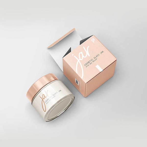 Custom Cream Boxes